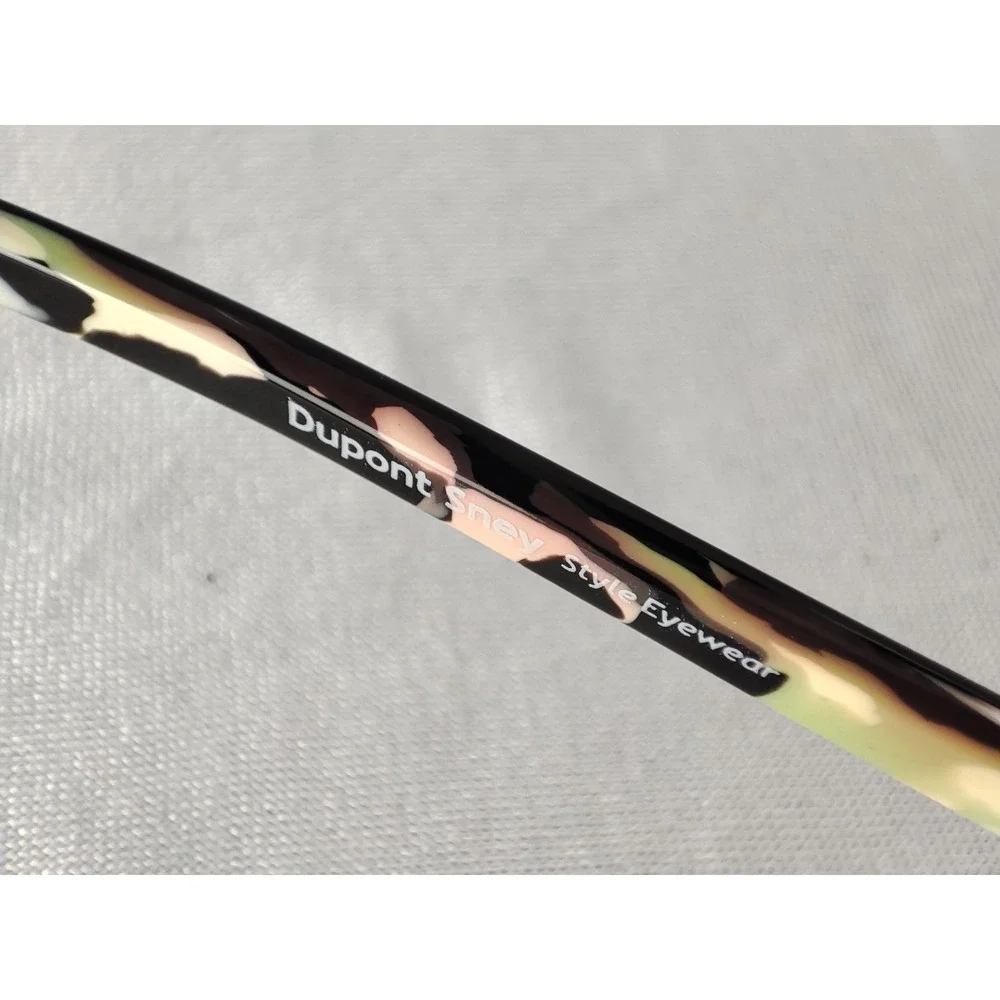 Dupont Sney D-5338‎ Black Round Eyeglass Frames Kids Small Adult 41-21-135 NWOT